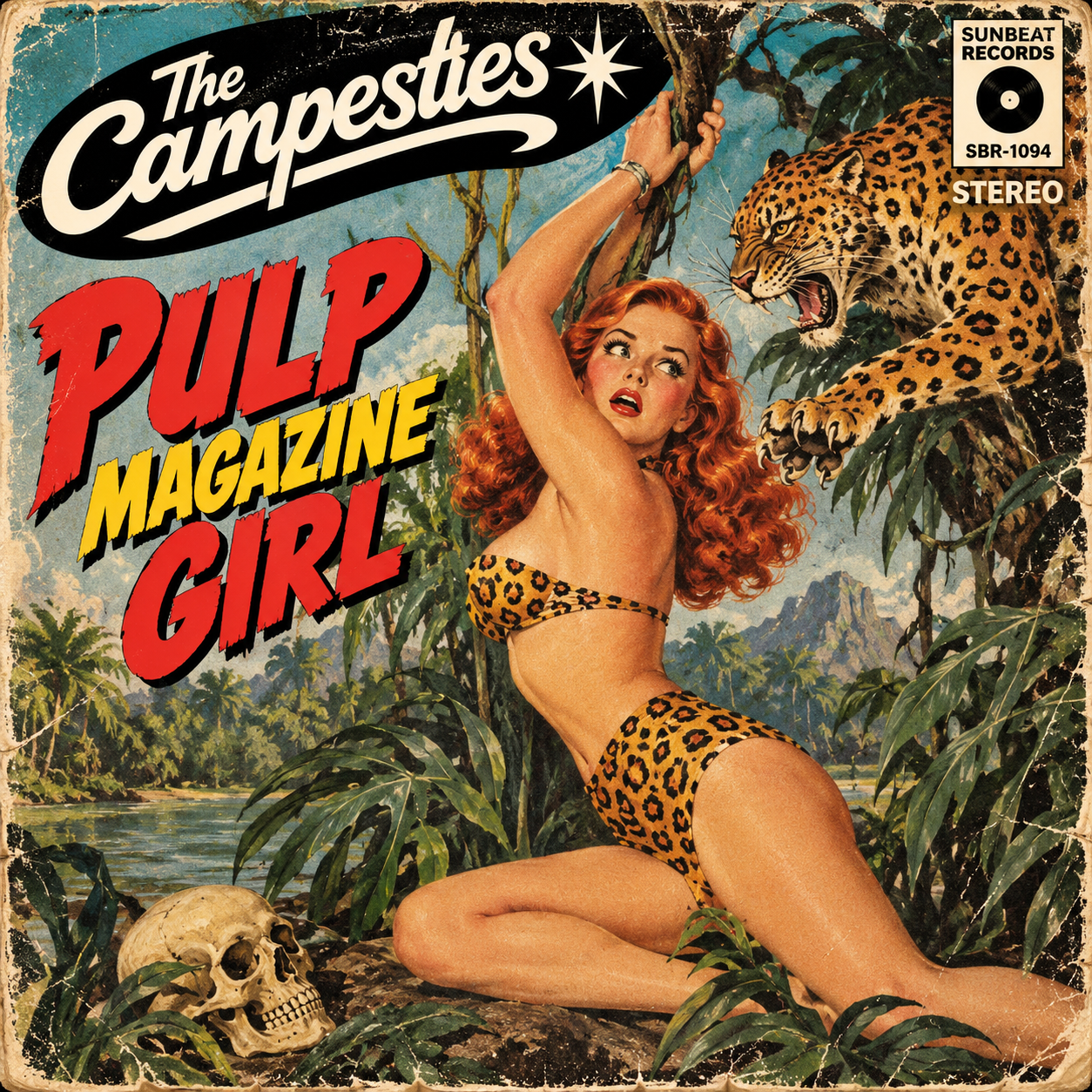 Pulp Magazine Girl