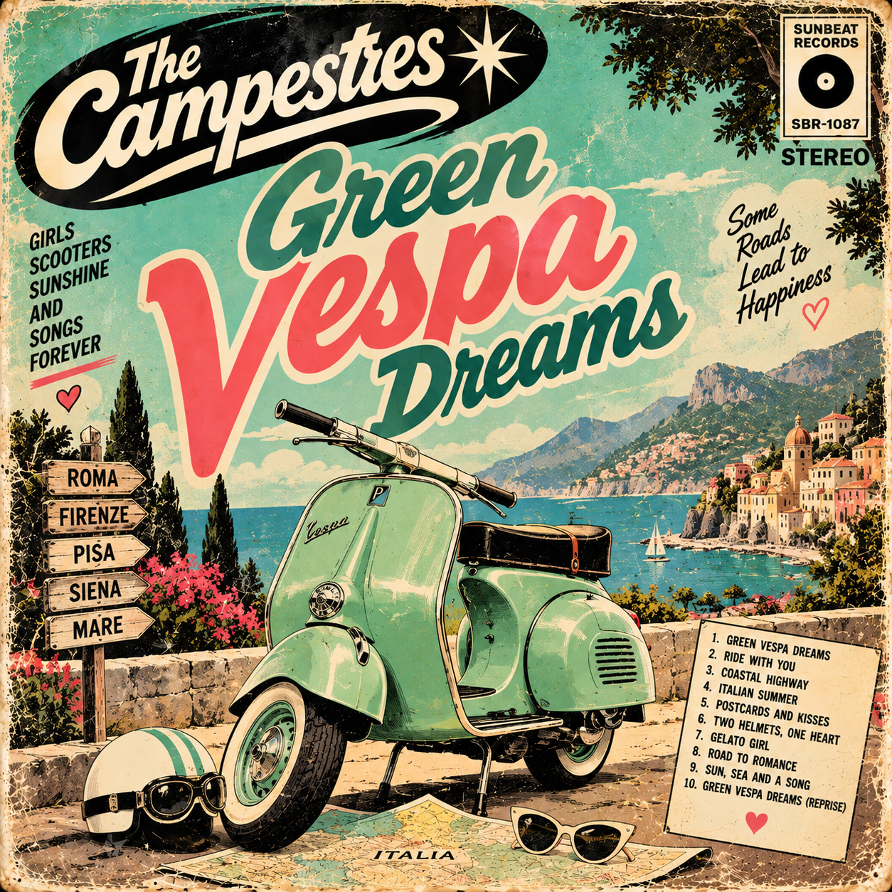 Green Vespa Dreams